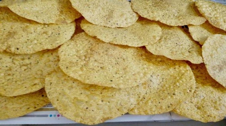 बेसनी पापड़ / Besan Papad