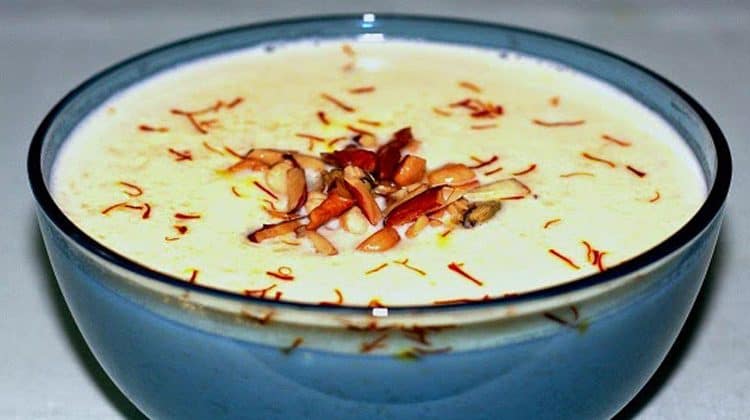 केसरिया शाही खीर / Kesariya Shaahee Kheer