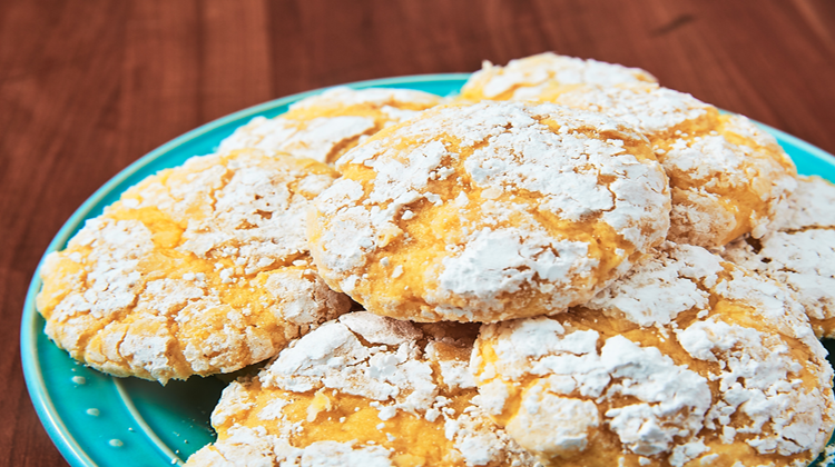 लेमन बटर कुकीज / Lemon butter cookies