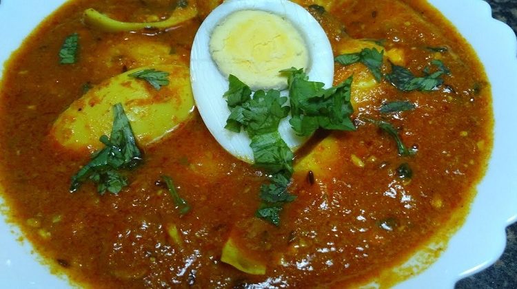 अंडे सब्जी की विधि / Method of Egg-vegetable